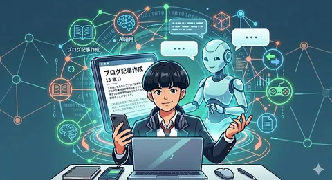 プログラミング知識ゼロの13歳が、AIと一緒にブログを1から作った話